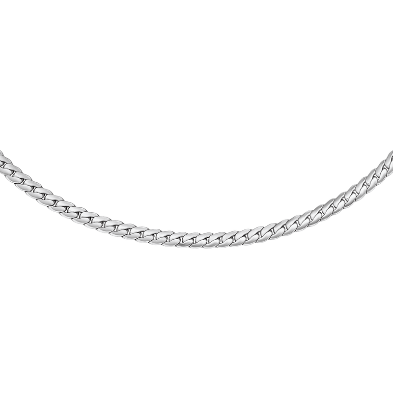 Flat Chain Silver Necklace DW00400543