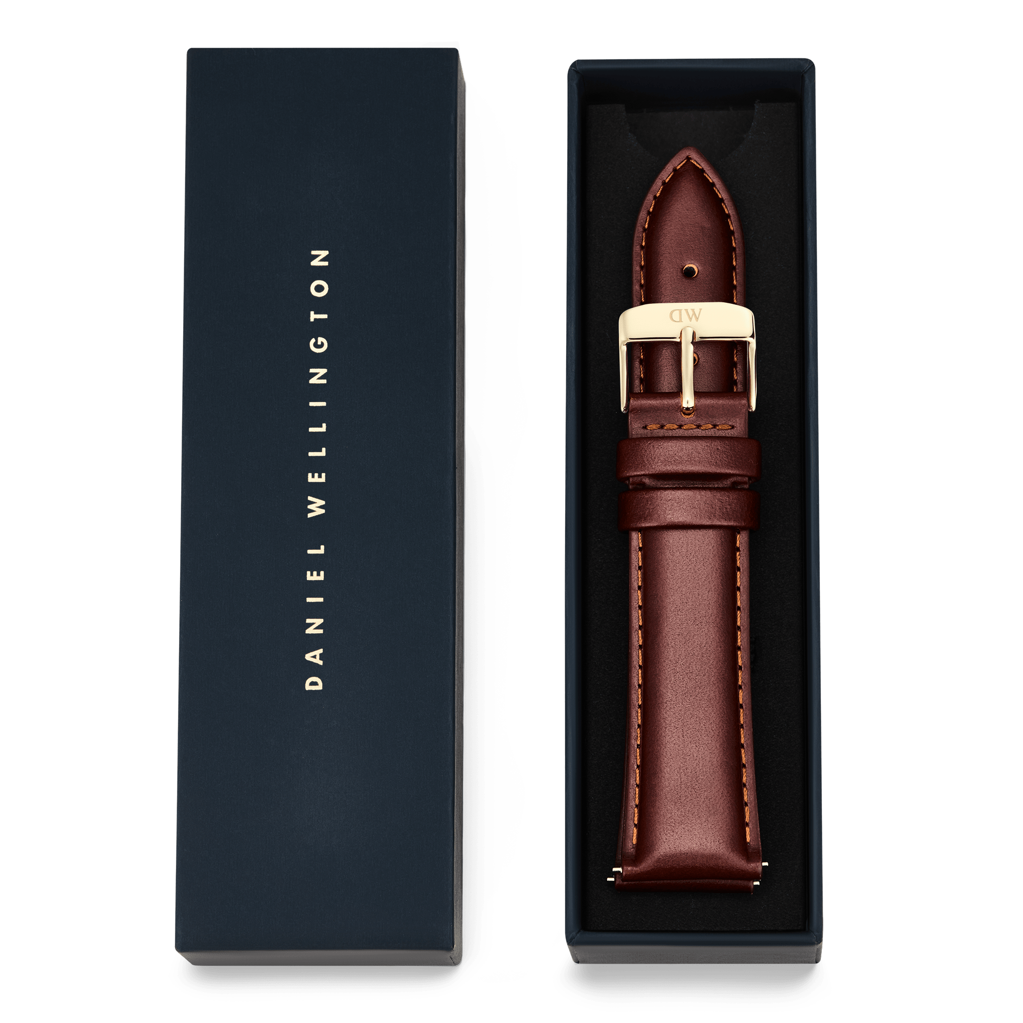 Daniel Wellington Tapered St Mawes Strap Gold