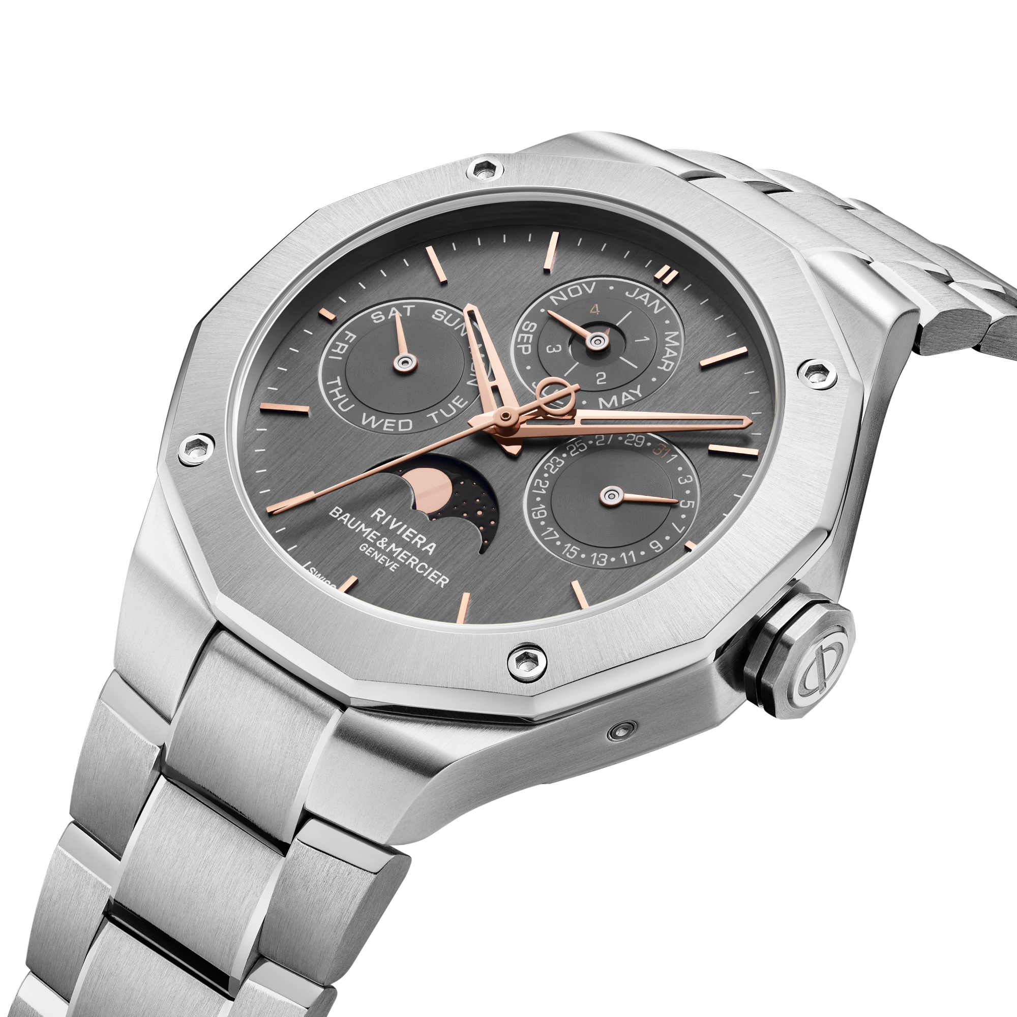Baume & Mercier Limited Edition Perpetual Calendar Riviera 10786