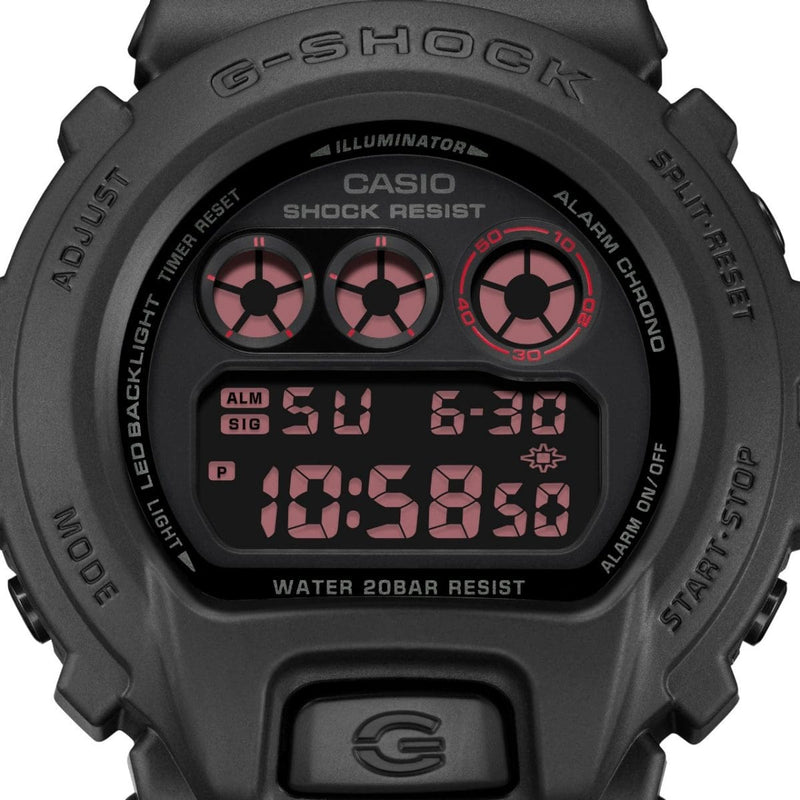 G-Shock Digital Black Resin Band Watch DW6900UMS-1D