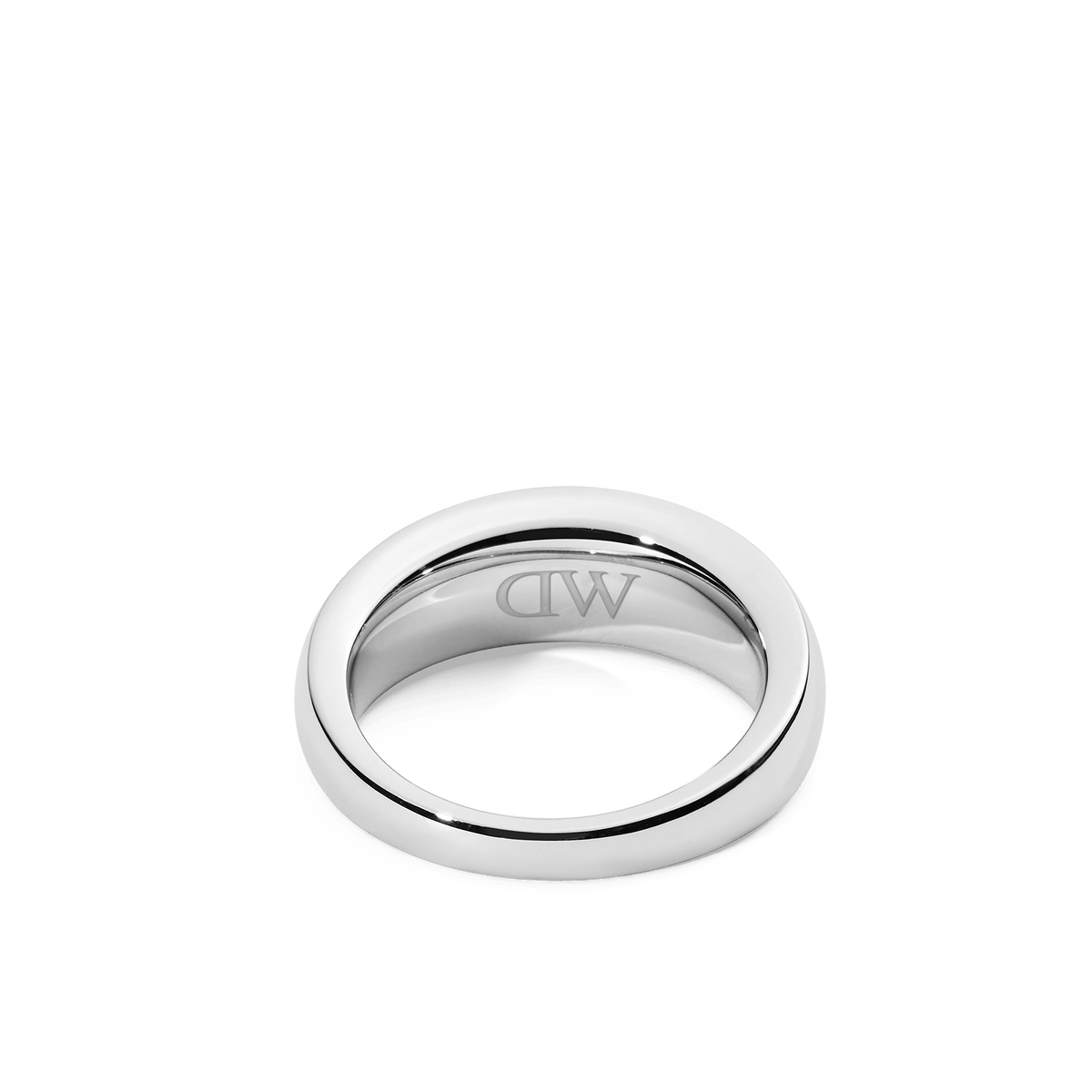 Daniel Wellington Flow Ring 8mm Silver in recycled stainless steel