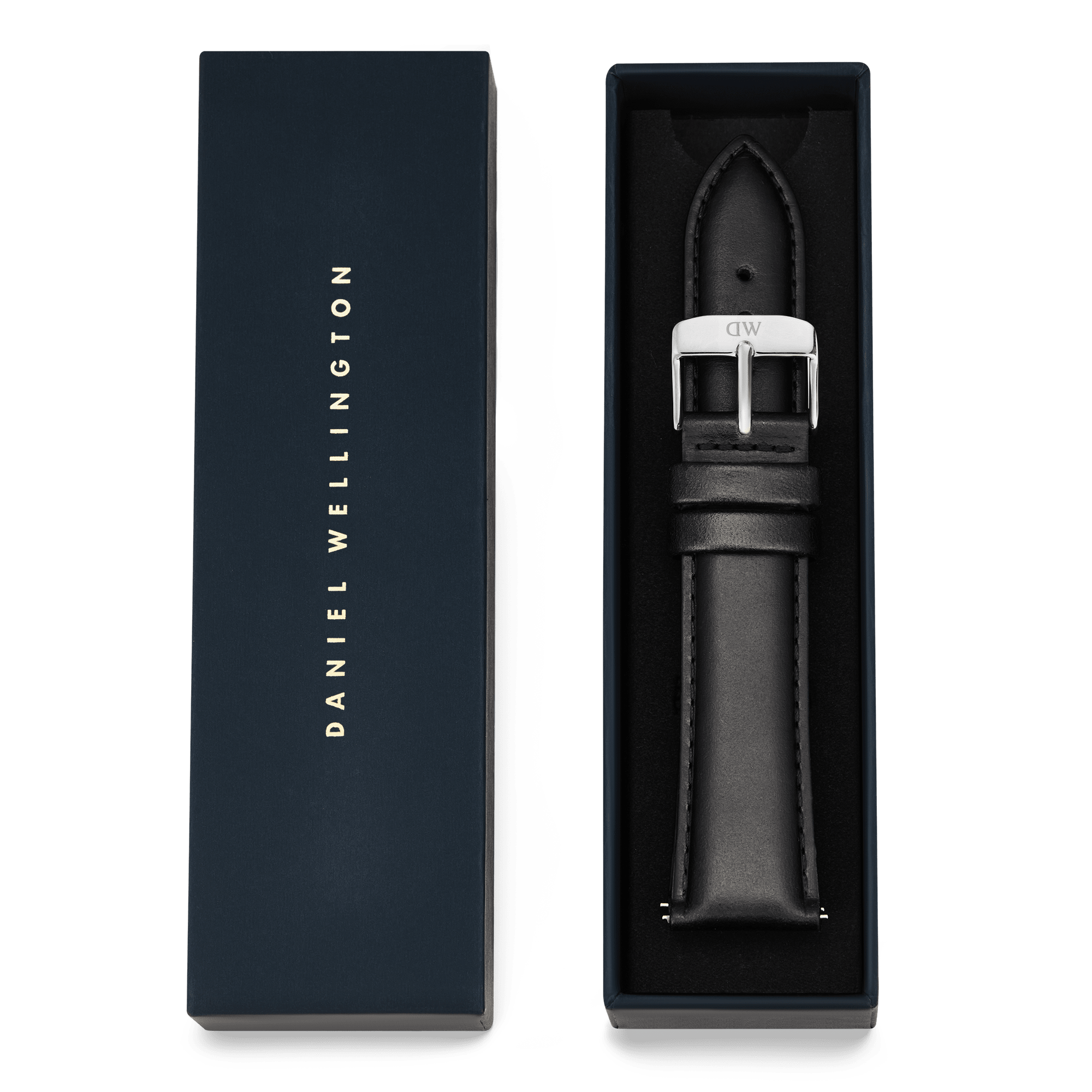 Daniel Wellington Tapered Sheffield Strap Silver