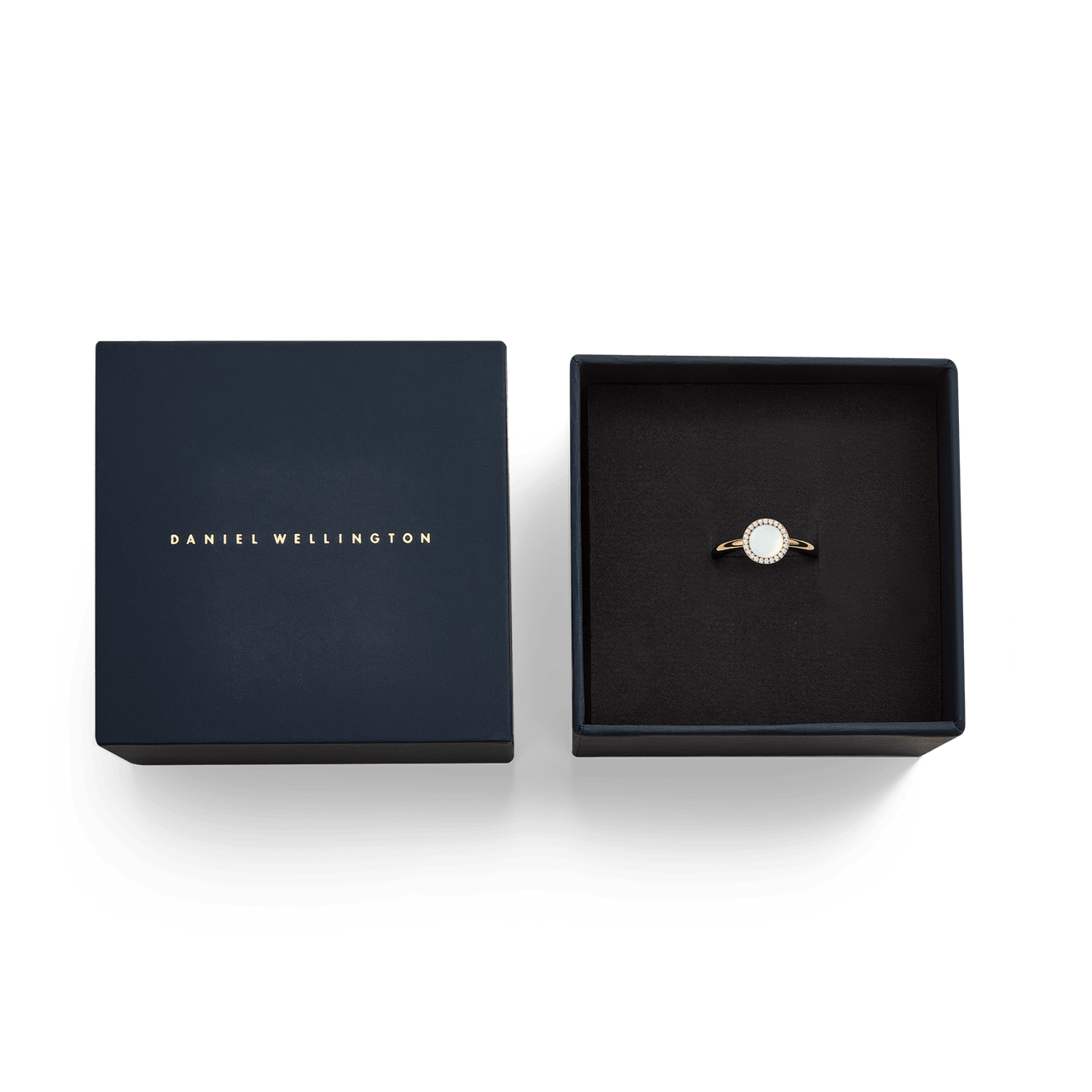 Daniel Wellington Audrey Mother of Pearl Rose Gold Ring