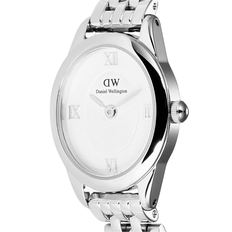 Daniel Wellington Ophelia Mini Beans Link White Dial Watch DW00100808