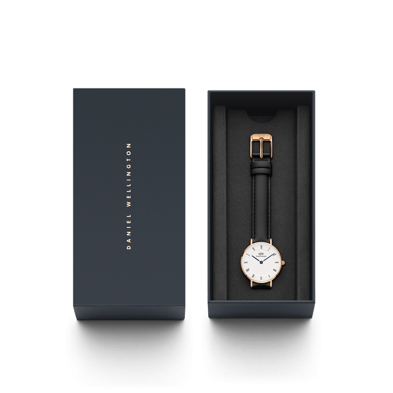 Daniel Wellington Petite Roman Numerals Sheffield Rose Gold Watch DW00100683