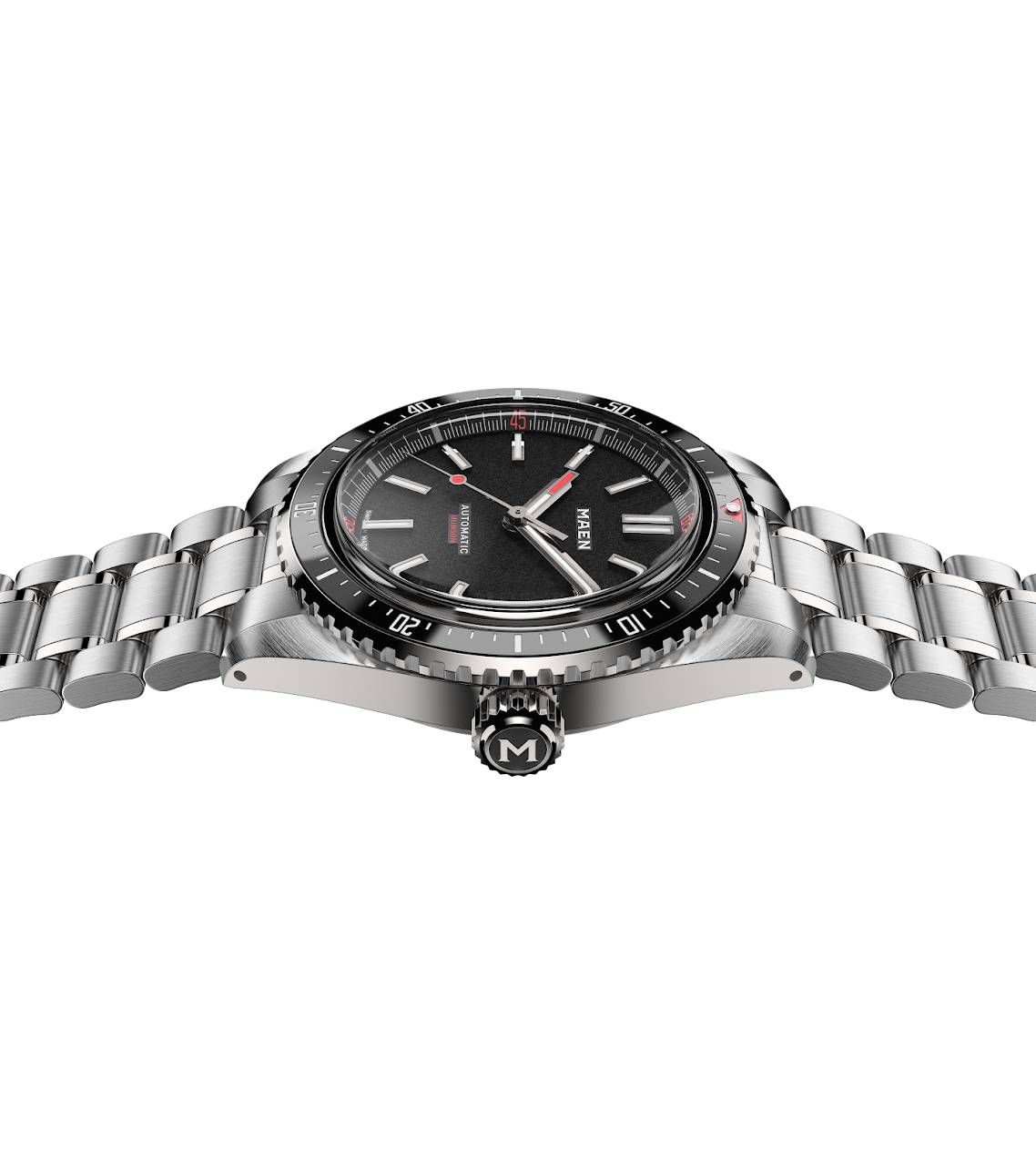 MAEN Hudson 38 MK5 Black Dial Date Automatic Watch M1.1.5