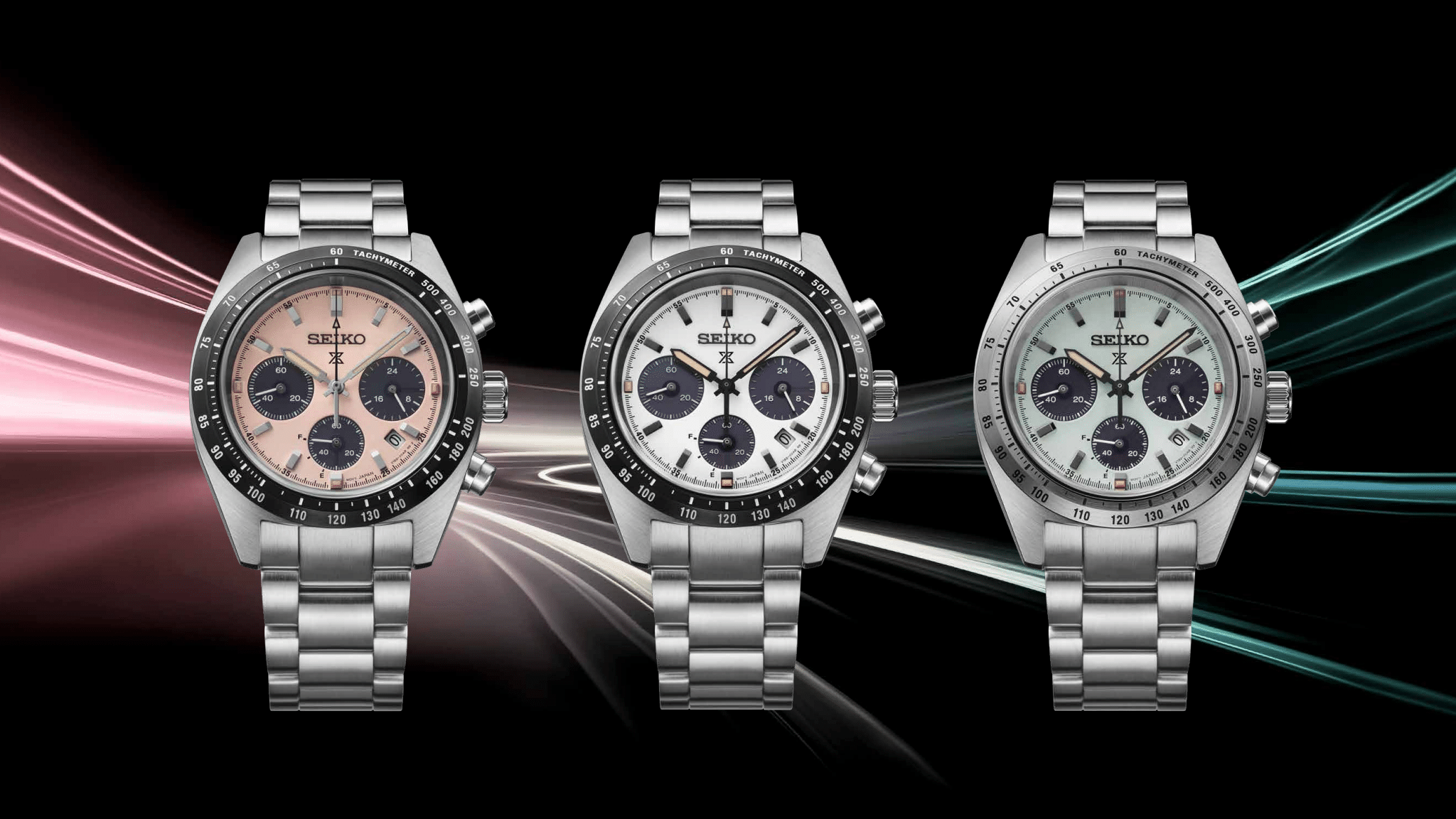Seiko Prospex Speedtimer Mint Dial Solar Chronograph SSC965P