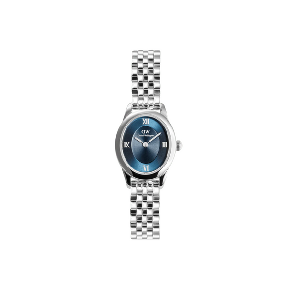 Daniel Wellington Ophelia Mini Beans Link Blue Dial Watch DW00100807