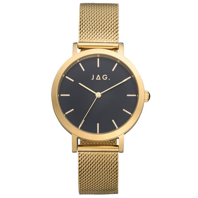 Jag Olivia Black Dial 36mm Watch J2563A