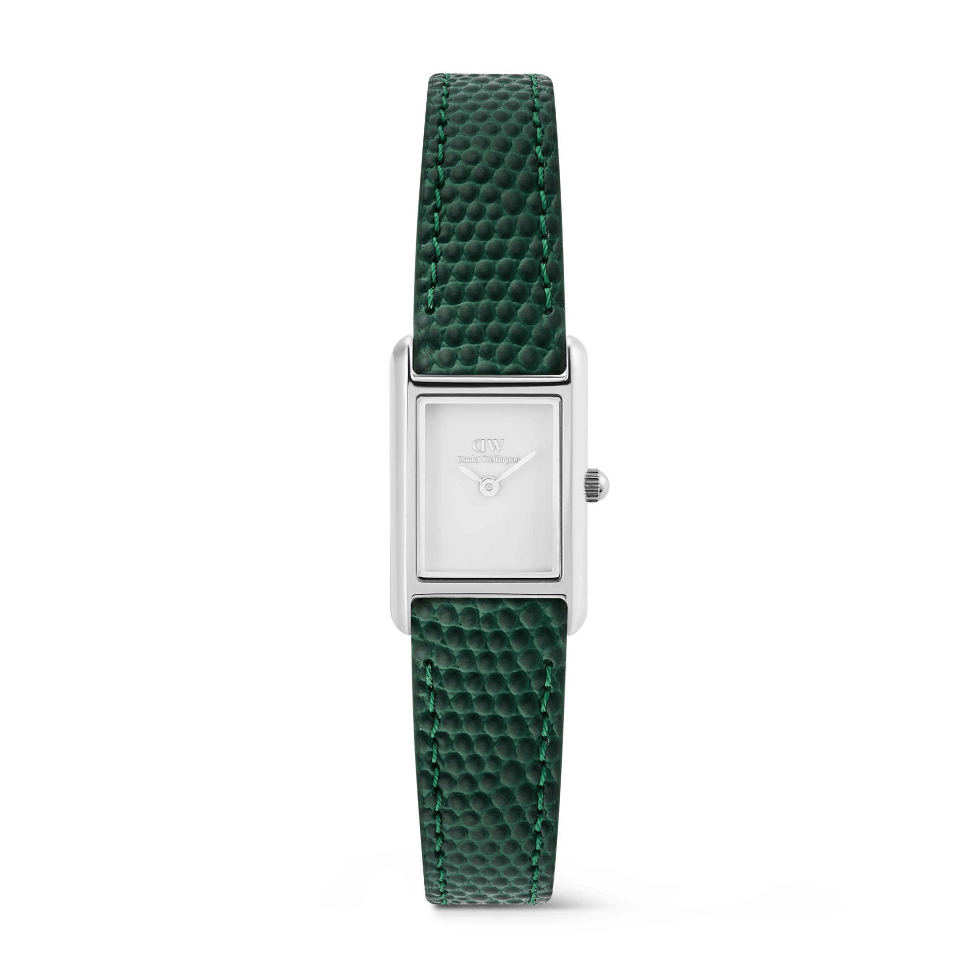 Daniel Wellington Bound Mini Green Lizard Silver DW00100902