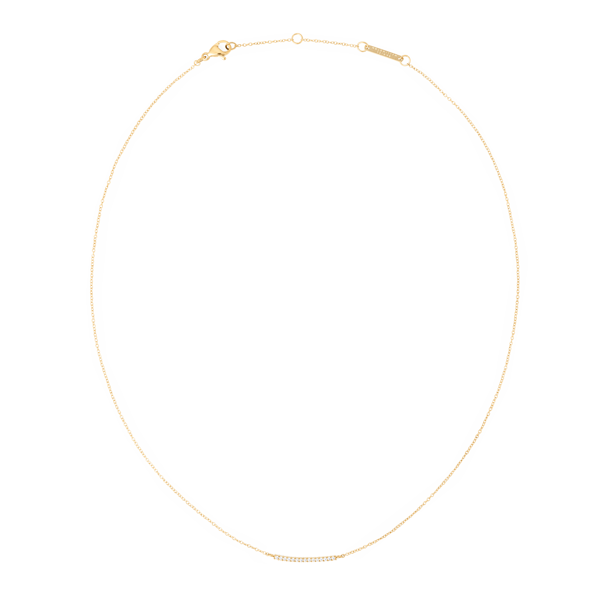 Daniel Wellington Mirelle Eternity Necklace Gold