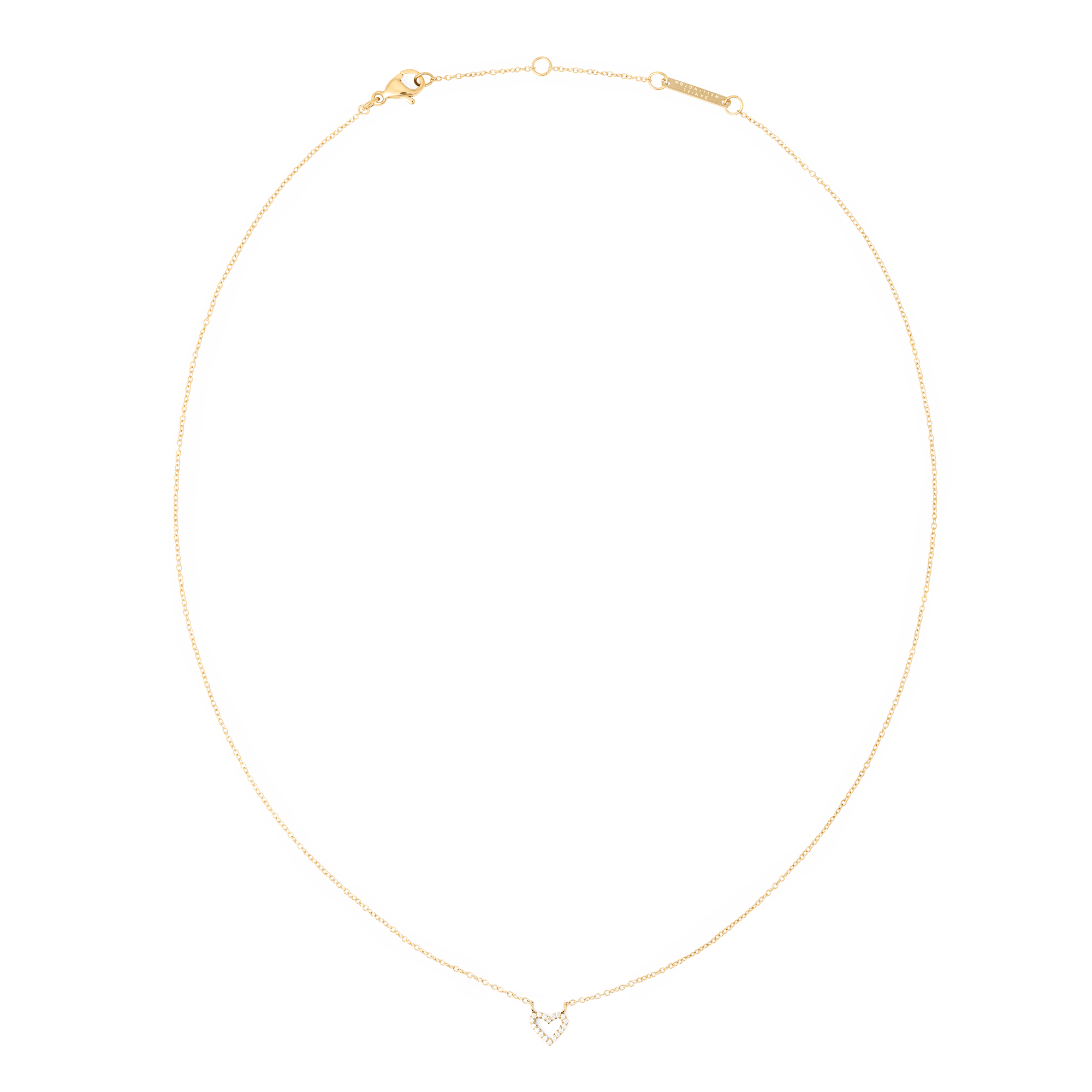 Daniel Wellington Mirelle Heart Necklace Gold