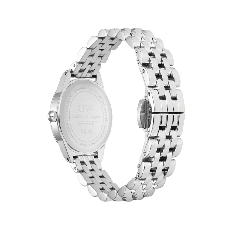 Daniel Wellington Ophelia Mini Beans Link White Dial Watch DW00100808