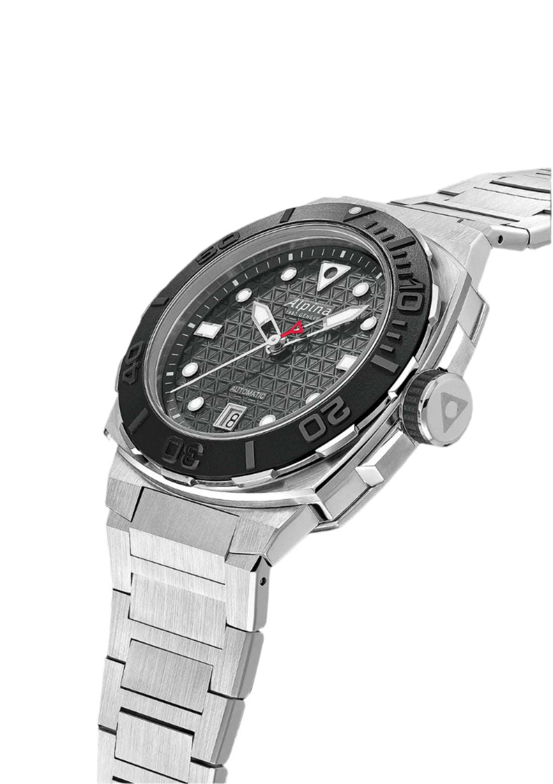 Alpina Seastrong Diver Extreme Automatic Grey Dial Stainless Steel Watch AL-525G3VE6B