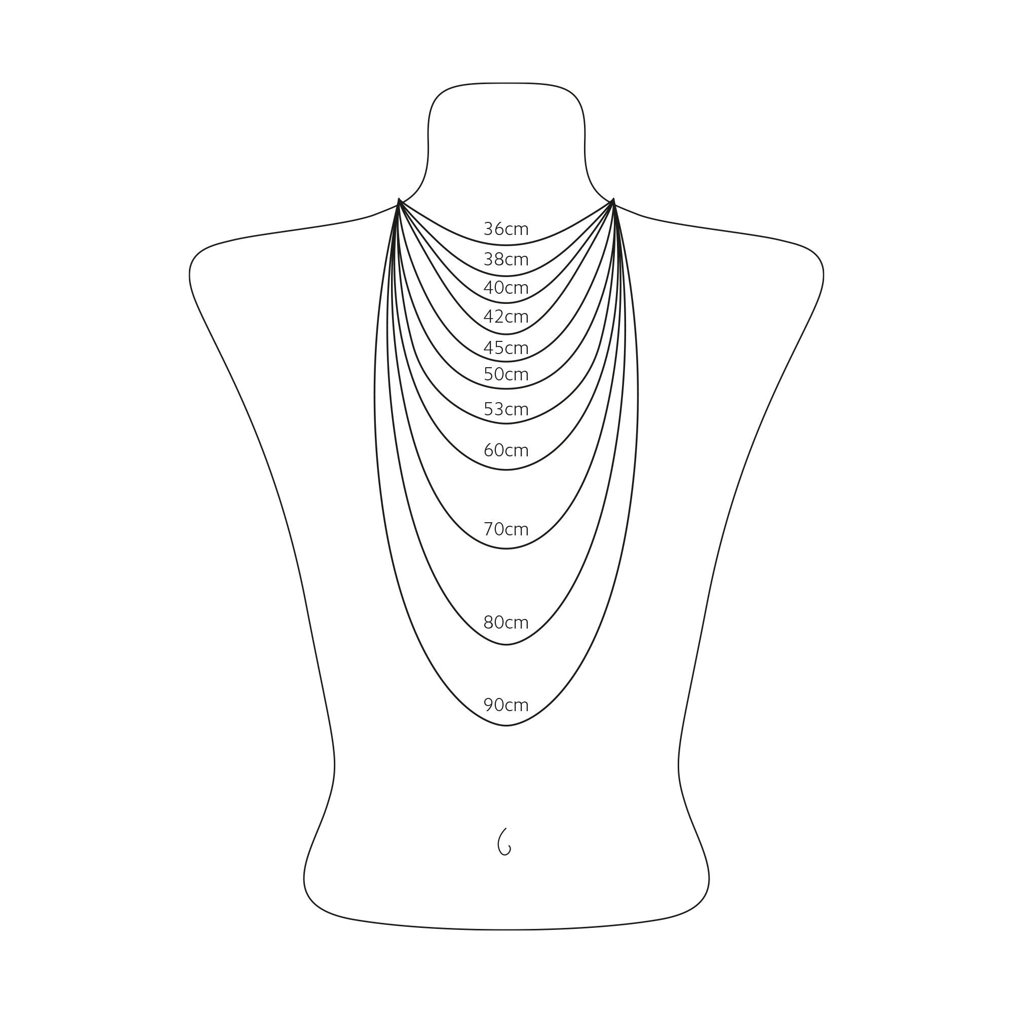 THOMAS SABO Necklace with letter pendant G and white zirconia - gold