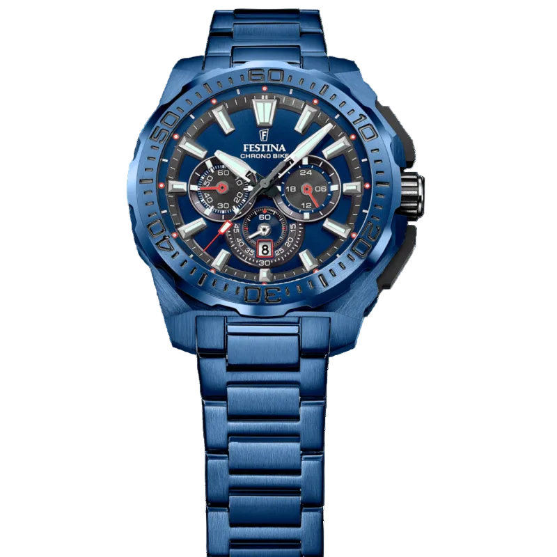 Festina Chrono Bike Special Edition Blue Stainless Steel Men's Watch F20729/1