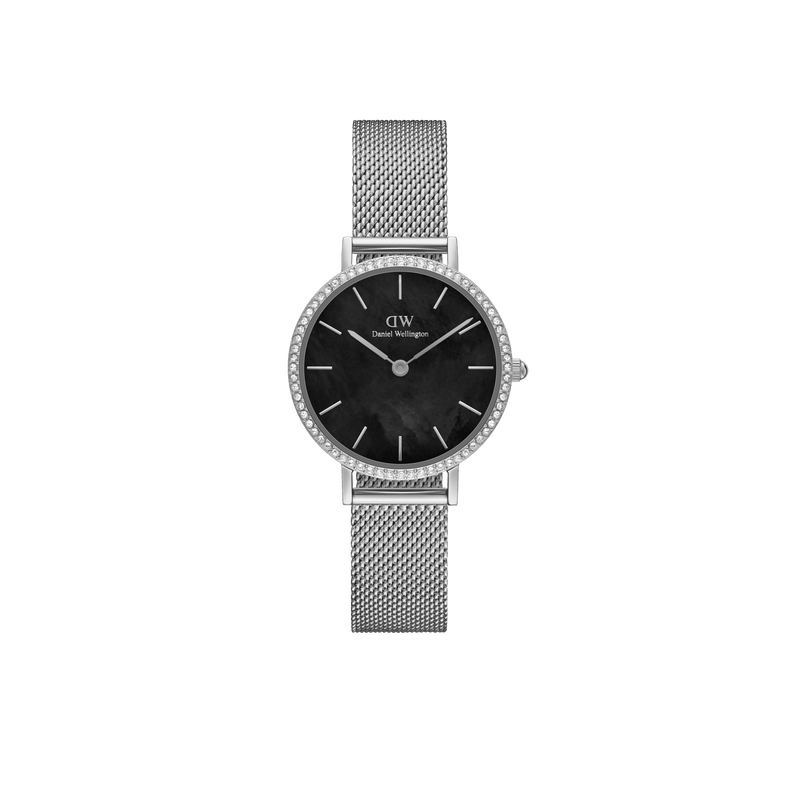 Daniel Wellington Petite 28mm Bezel Mesh Black Watch DW00100661