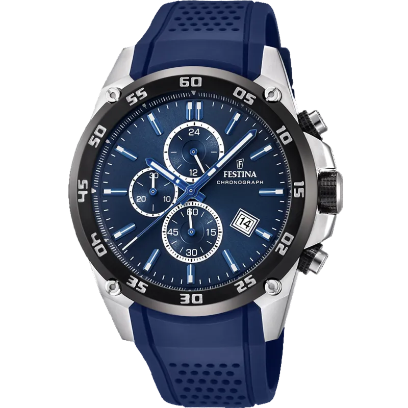 Festina The Originals Blue Rubber Strap Men's Watch F20330/2