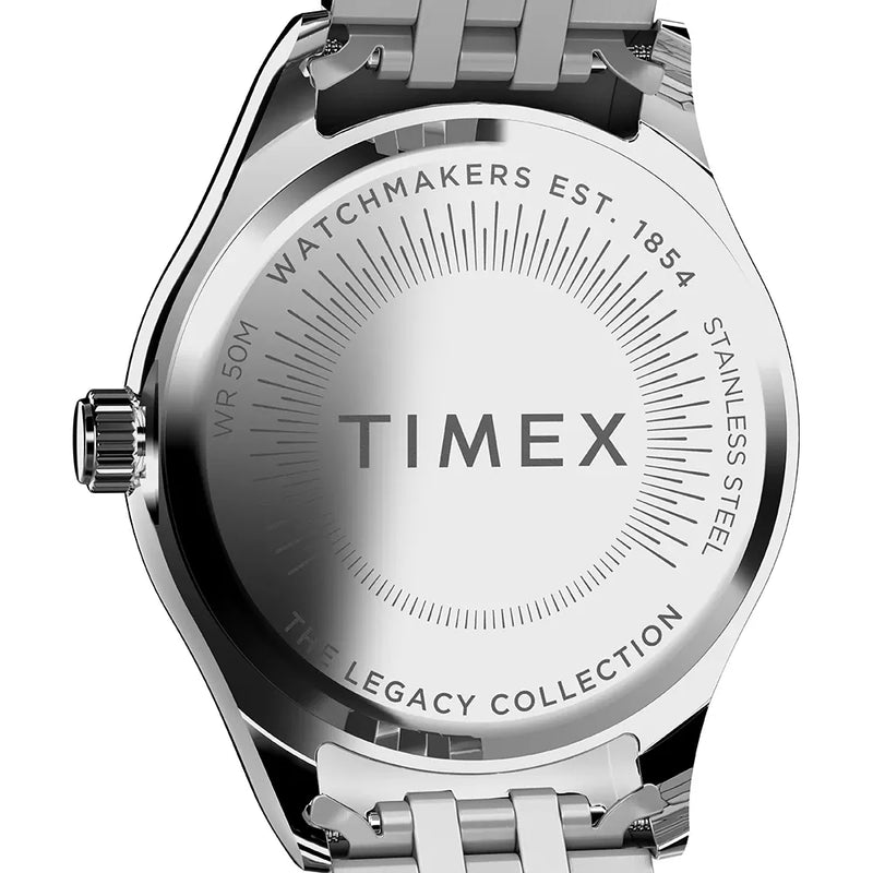 Timex Legacy Silver Stainless Steel Quartz Watch TW2W49800