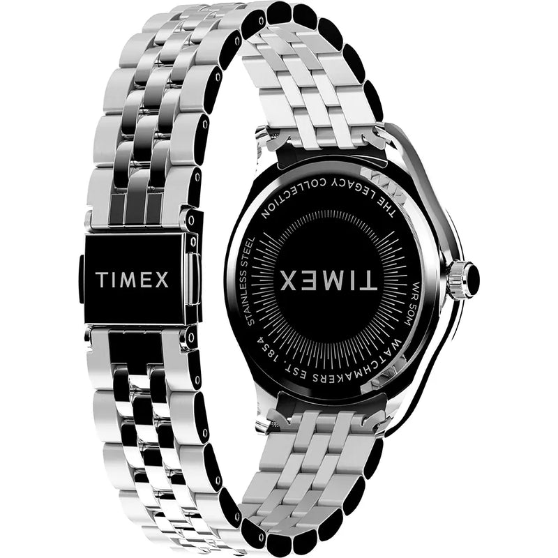 Timex Legacy Silver Stainless Steel Quartz Watch TW2W49800