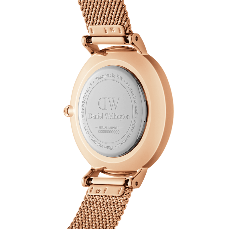 Daniel Wellington Petite Lumine 28mm Bezel Melrose Pink Watch DW00100663