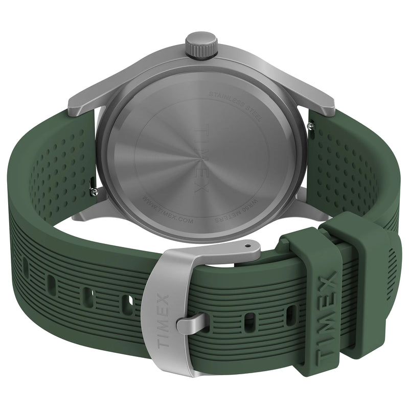 Timex Expedition Acadia Green Silicone Strap Watch TW4B30100