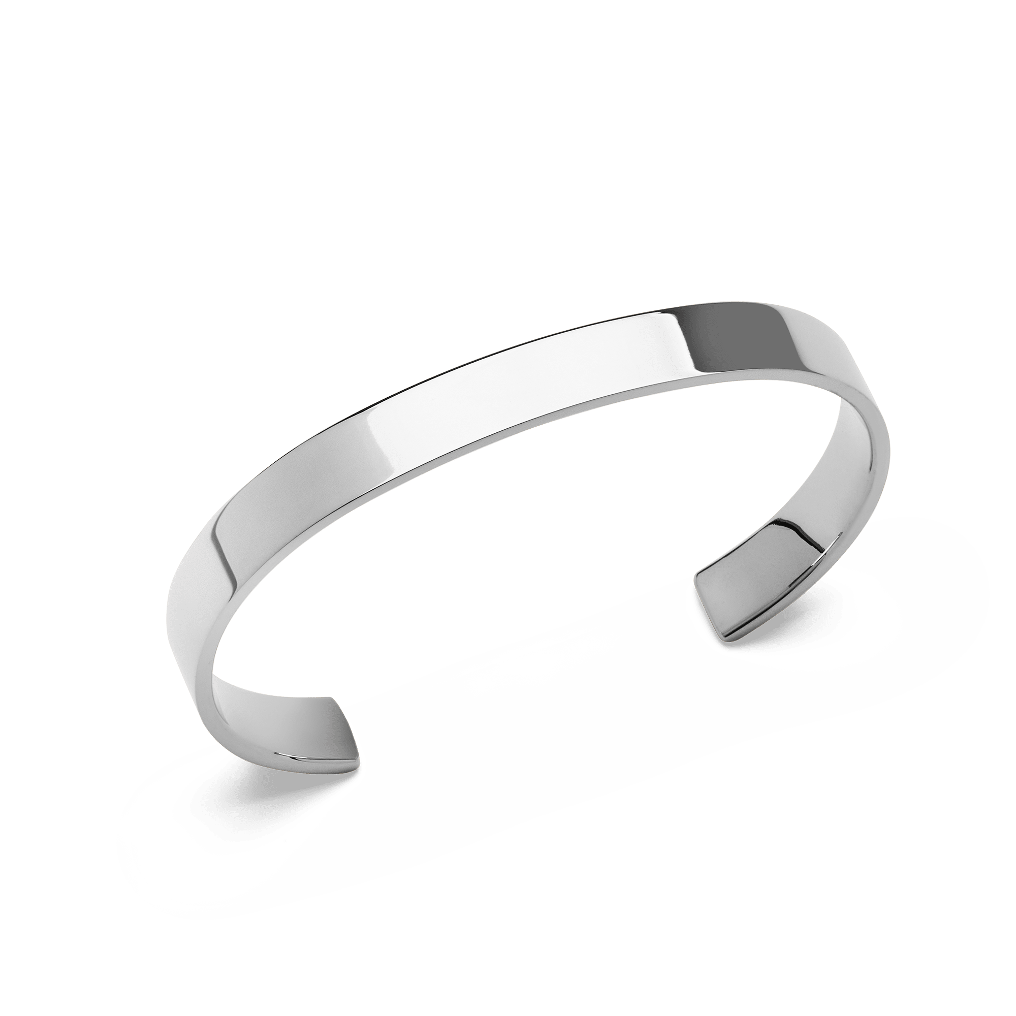Daniel Wellington Line Cuff Polished Silver