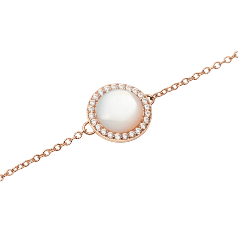 Daniel Wellington Audrey Mother of Pearl Rose Gold Bracelet DW00401429