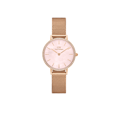 Daniel Wellington Petite Lumine 28mm Bezel Melrose Pink Watch DW00100663