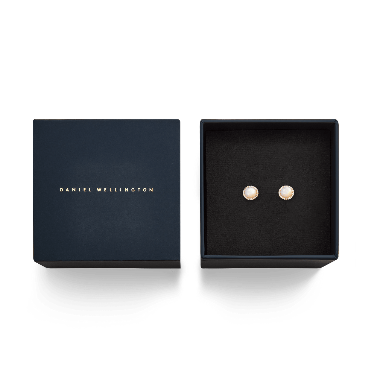 Daniel Wellington Audrey Mother of Pearl Rose Gold Earrings DW00401411