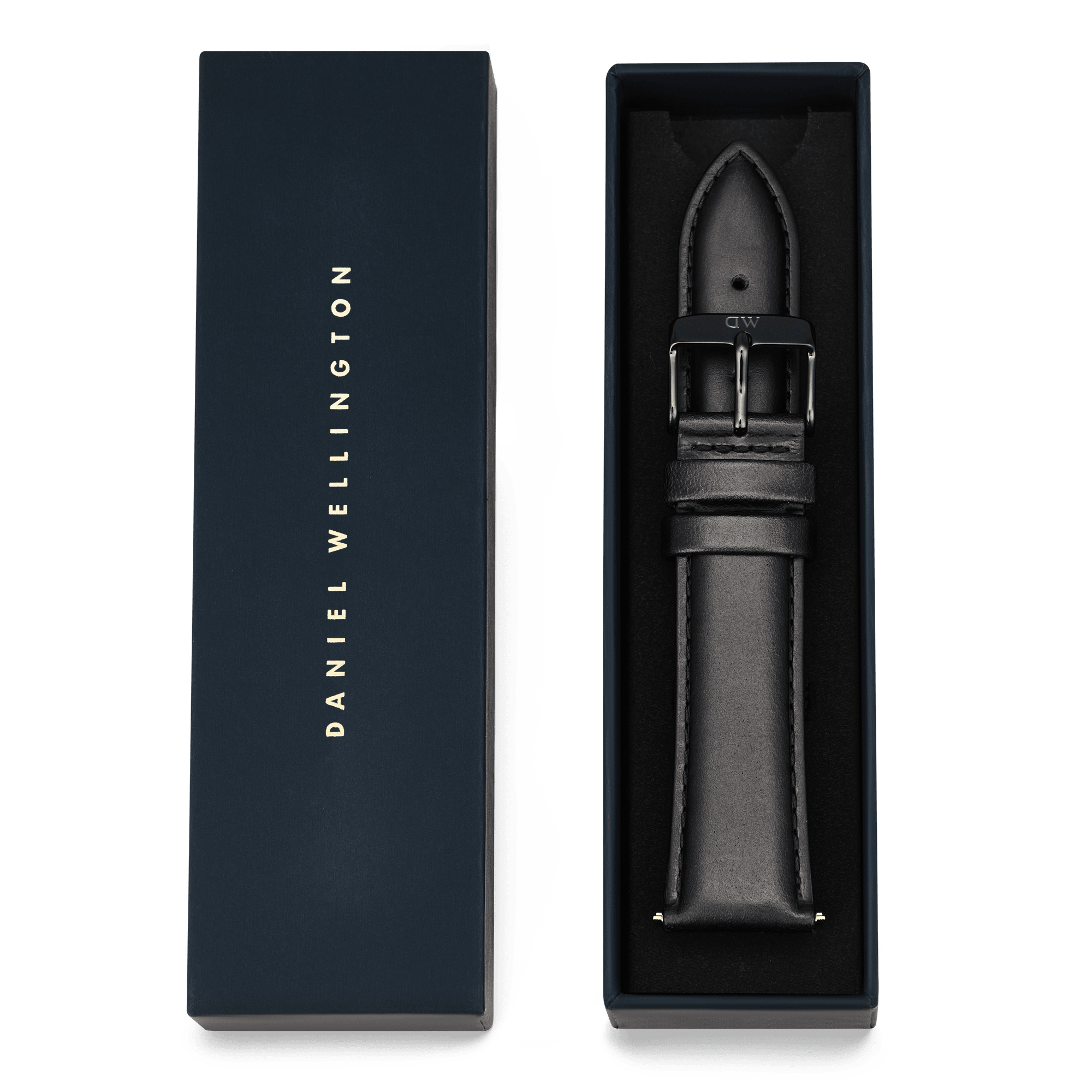 Daniel Wellington Tapered Sheffield Strap Onyx