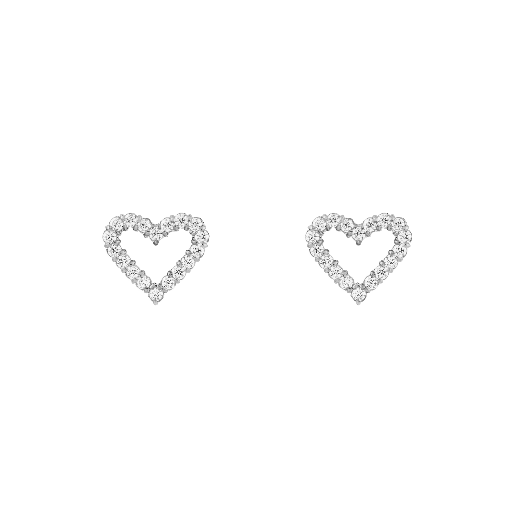 Daniel Wellington Mirelle Heart Earring Silver