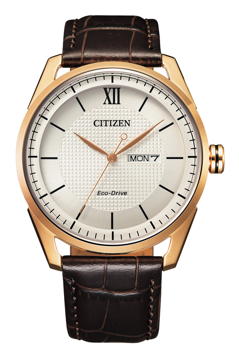 Citizen Eco-Drive Rose Gold Watch AW0082-19A