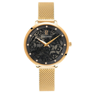 Pierre Lannier Eolia Gold Black/Gold Mesh