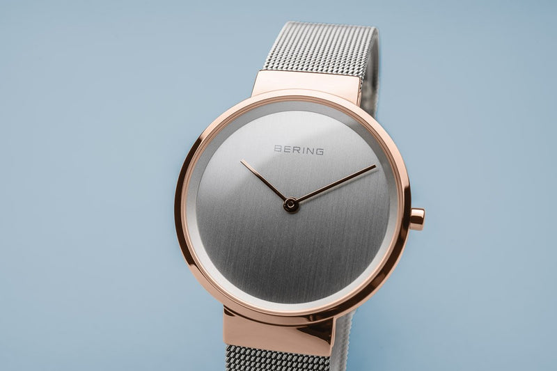 Bering Classic Brushed Rose Gold 31mm Watch