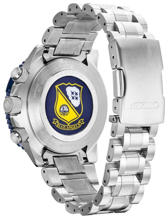 Citizen eco drive blue angels daylight savings time best sale