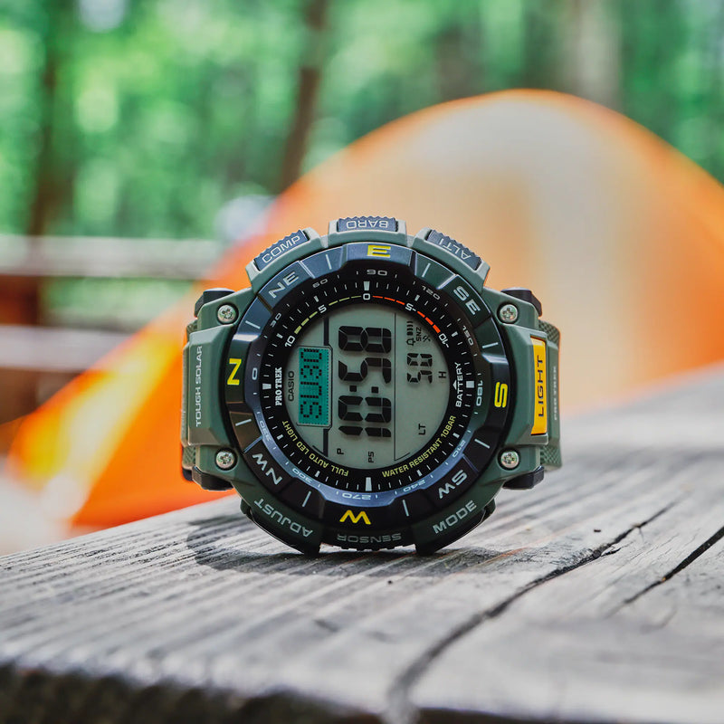 Casio Pro Trek Bio Mass Tough Solar Watch PRG340-3