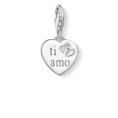 Thomas Sabo Charm Pendant "TI AMO Heart"