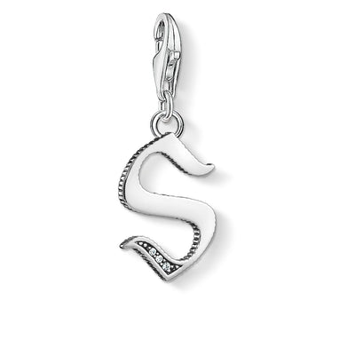 Thomas Sabo Charm Pendant "Letter S Silver"