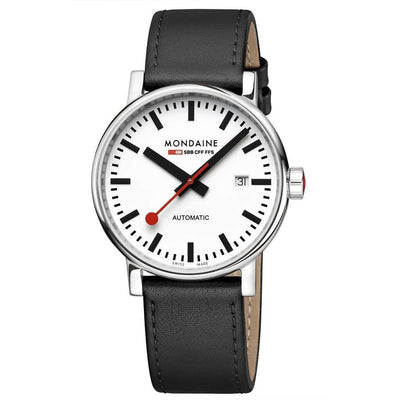 Mondaine Evo2 Automatic White Dial Watch