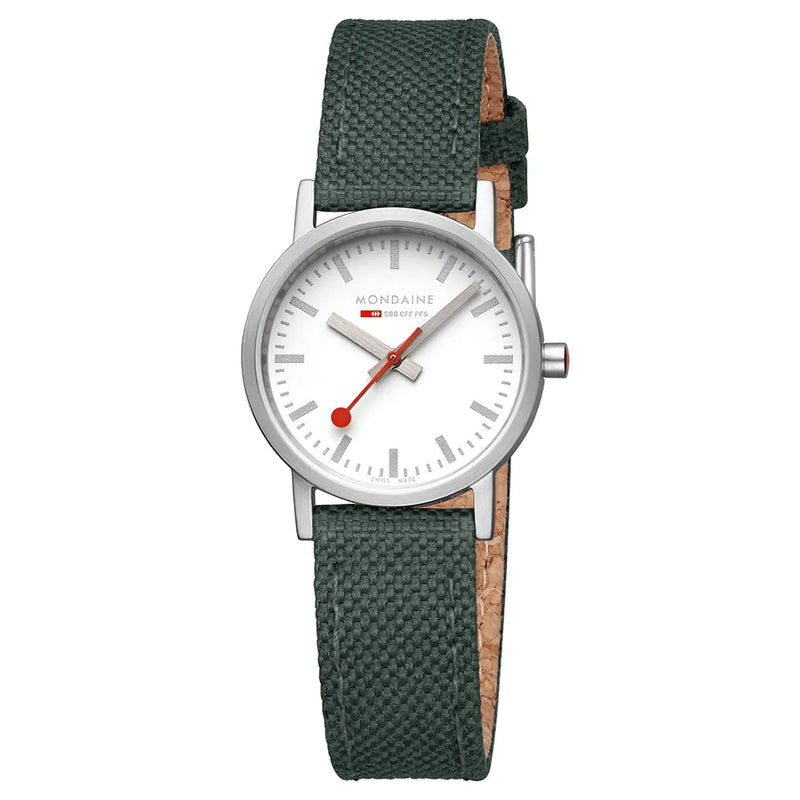 Mondaine Classic Modern Park Green Watch