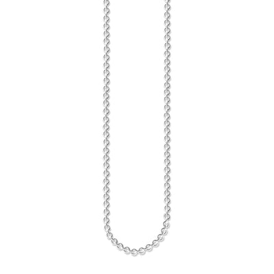 Thomas Sabo Silver Round Cable Necklace 45cm