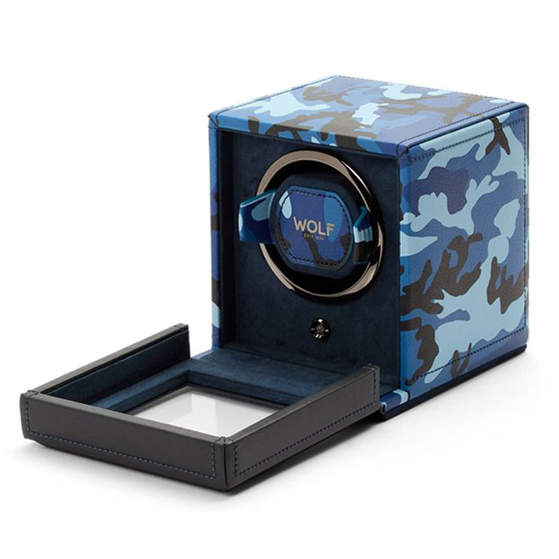 Wolf Single Watch Winder Elements Cub Water