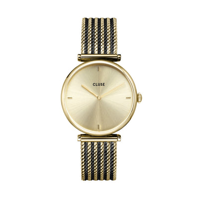 CLUSE Triomphe Full Gold/Black Gold Mesh CW10401
