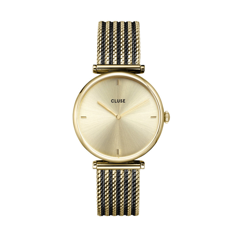 CLUSE Triomphe Full Gold/Black Gold Mesh CW10401