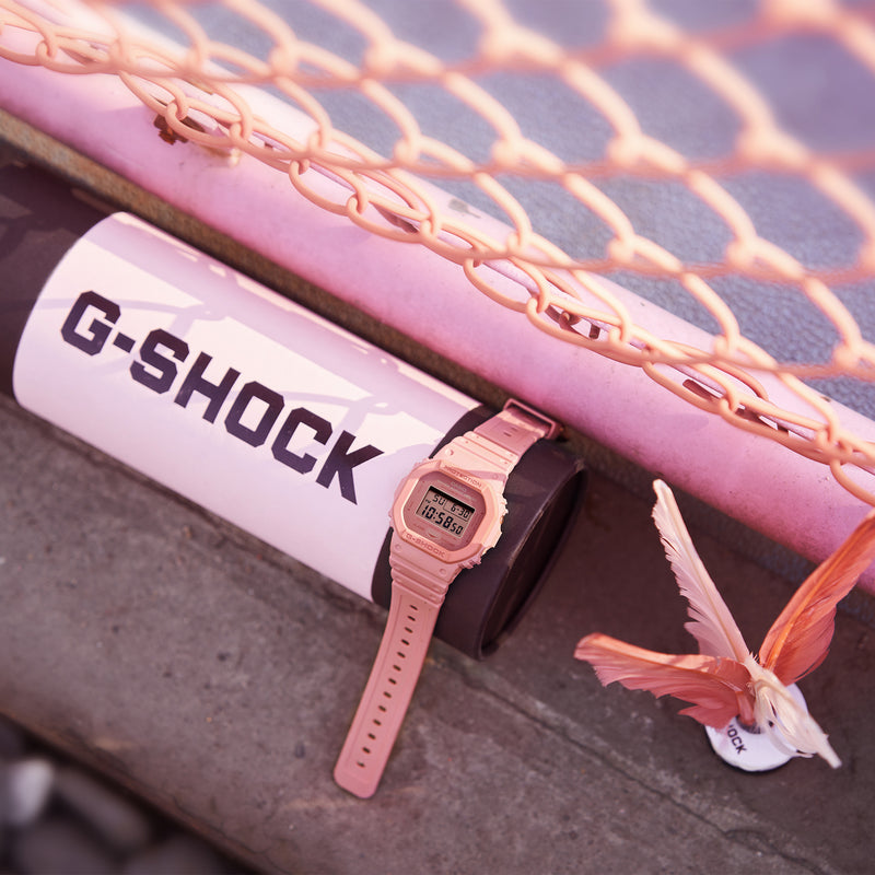 G-Shock Pink Resin Band Watch DW5610SL-4A4