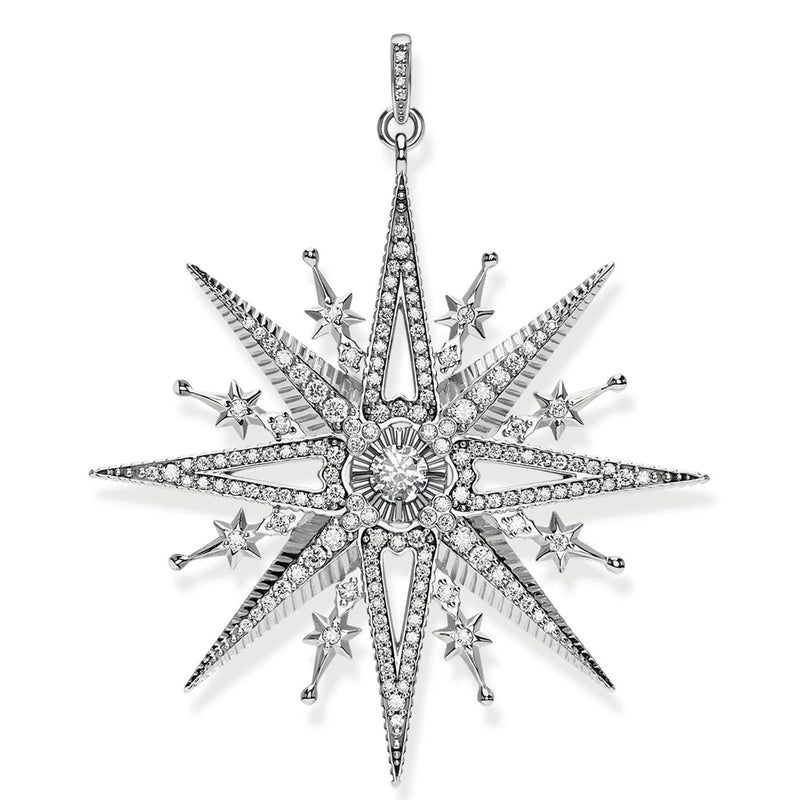 Thomas Sabo Royalty Star Silver Pendant