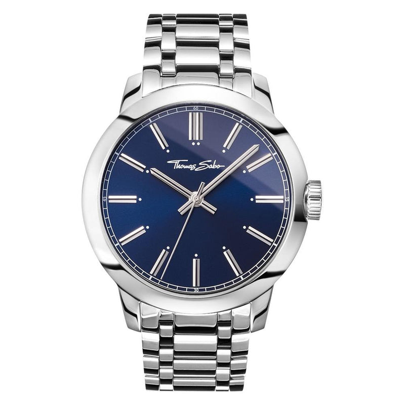 Thomas Sabo Stainless Steel Navy Blue Dial Mens Watch