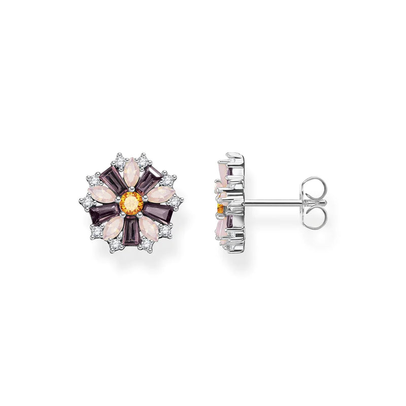 Thomas Sabo Ear Studs Flower Silver TH2169