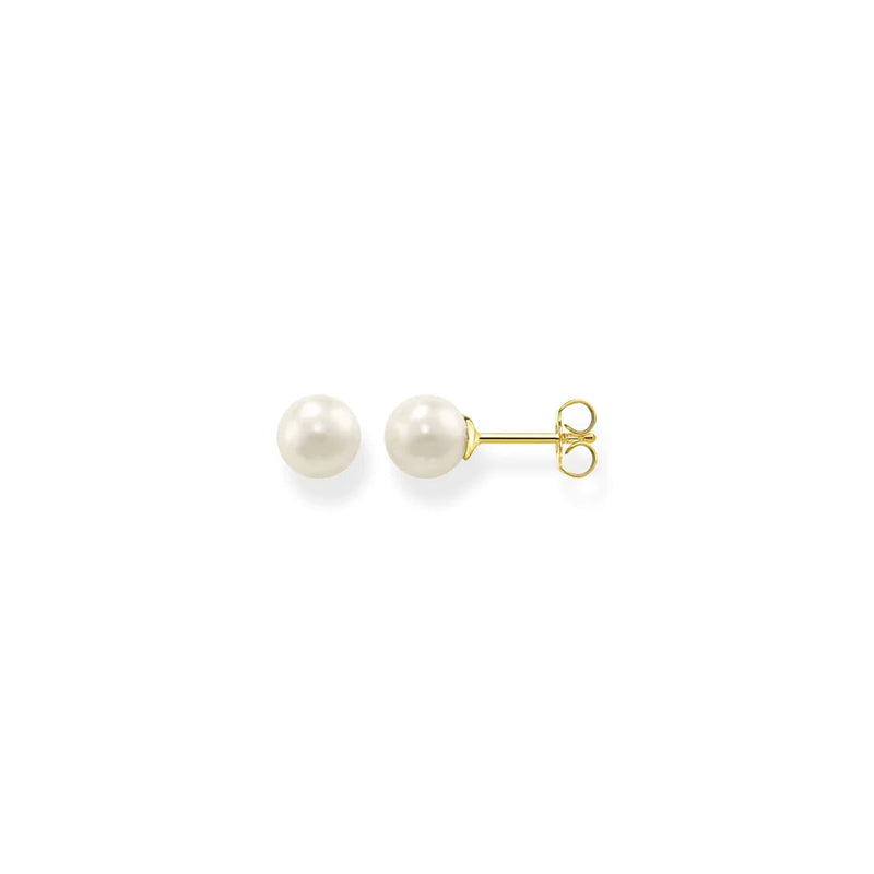 Thomas Sabo Ear Studs Pearl Gold TH1430Y